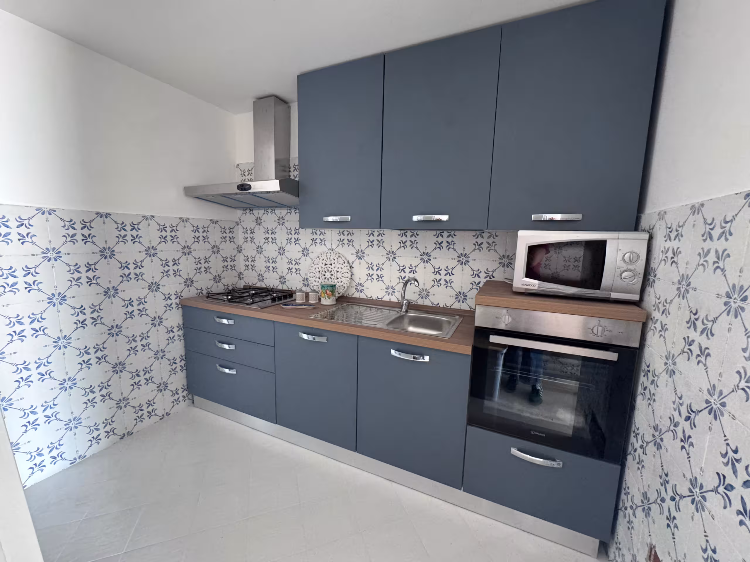 Cucina e Area Living
